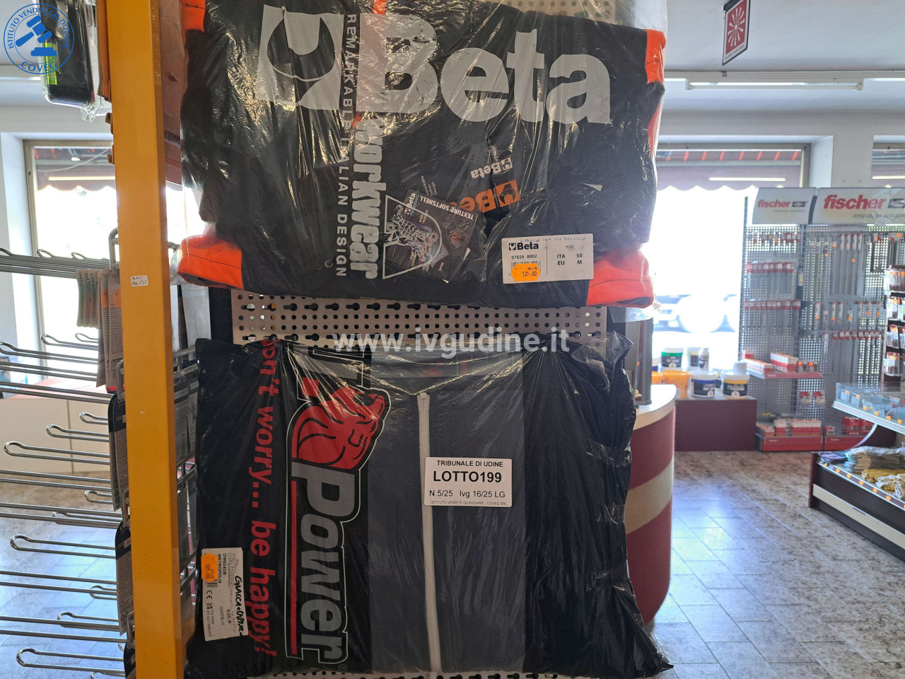 Foto 1 — (Lotto n.199) N.4 giacche marca Beta e U-Power (workwear NOS da liquidazione)