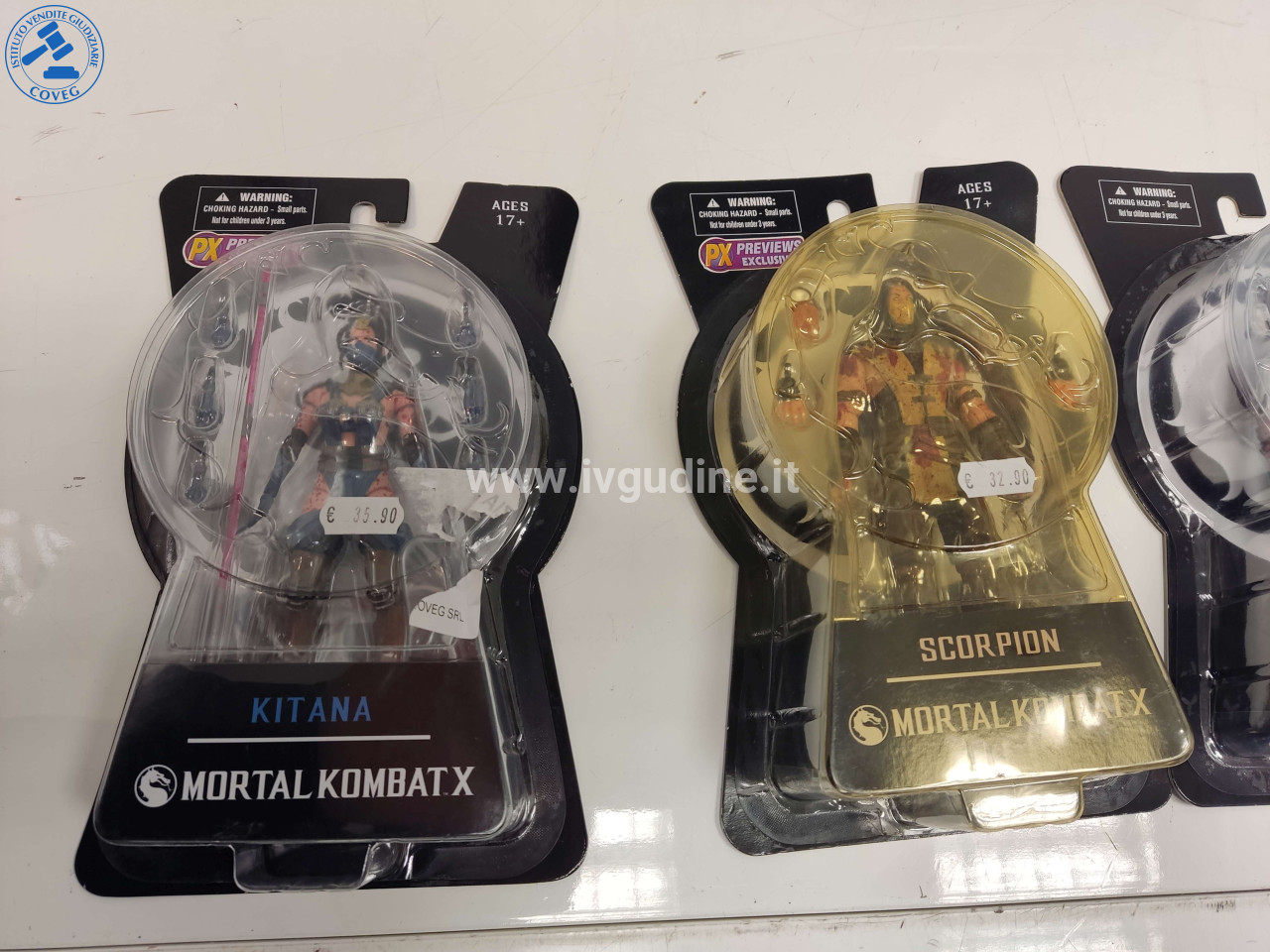 Foto 2 — (Lotto n.168) N.4 action figure serie mortal kombat