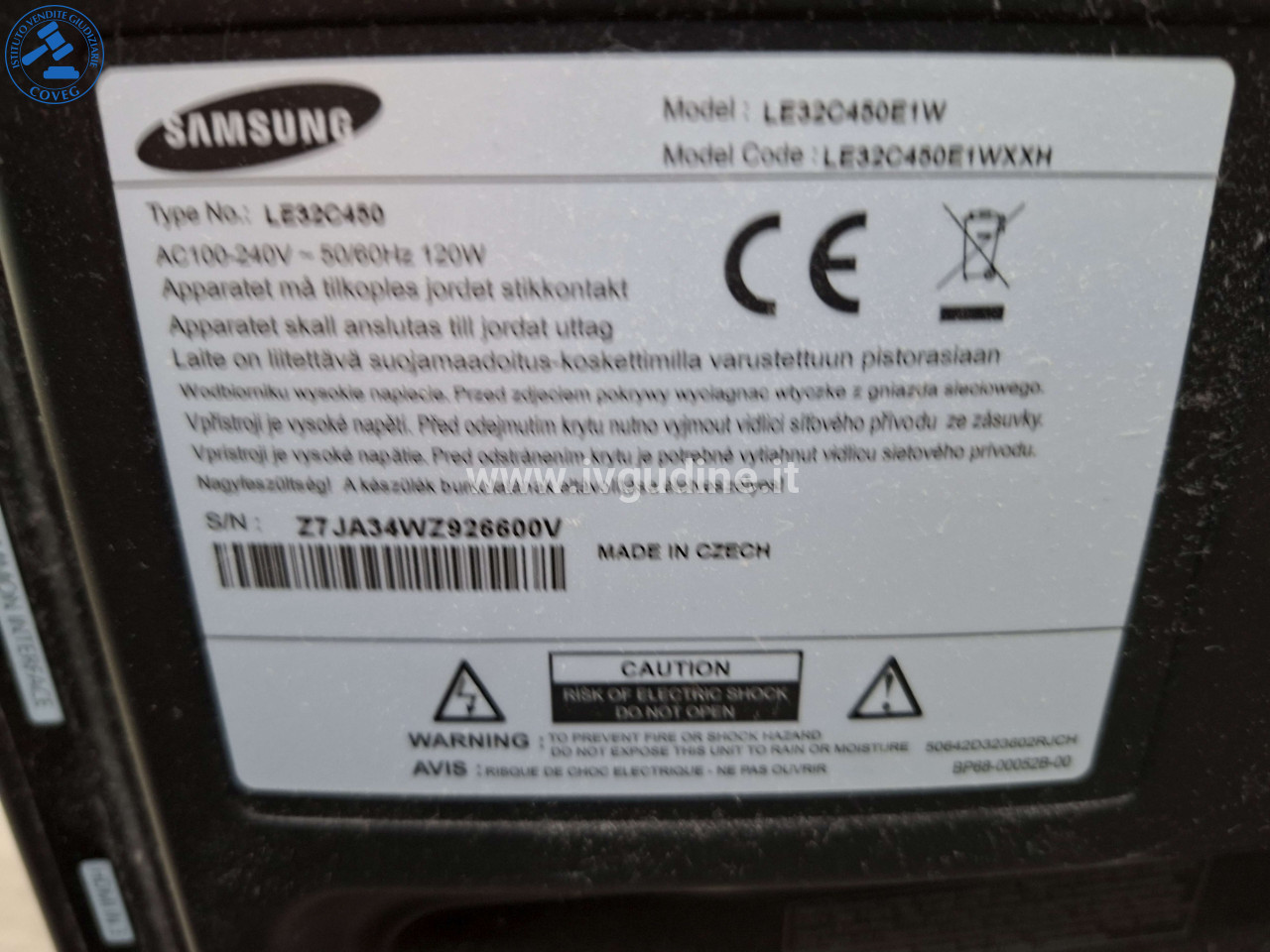 Foto 7 — (Lotto n.6) Smart TV Samsung 55" UE55RU8000 (4K 2019) + TV LCD Samsung 32" LE32C450 (2010)